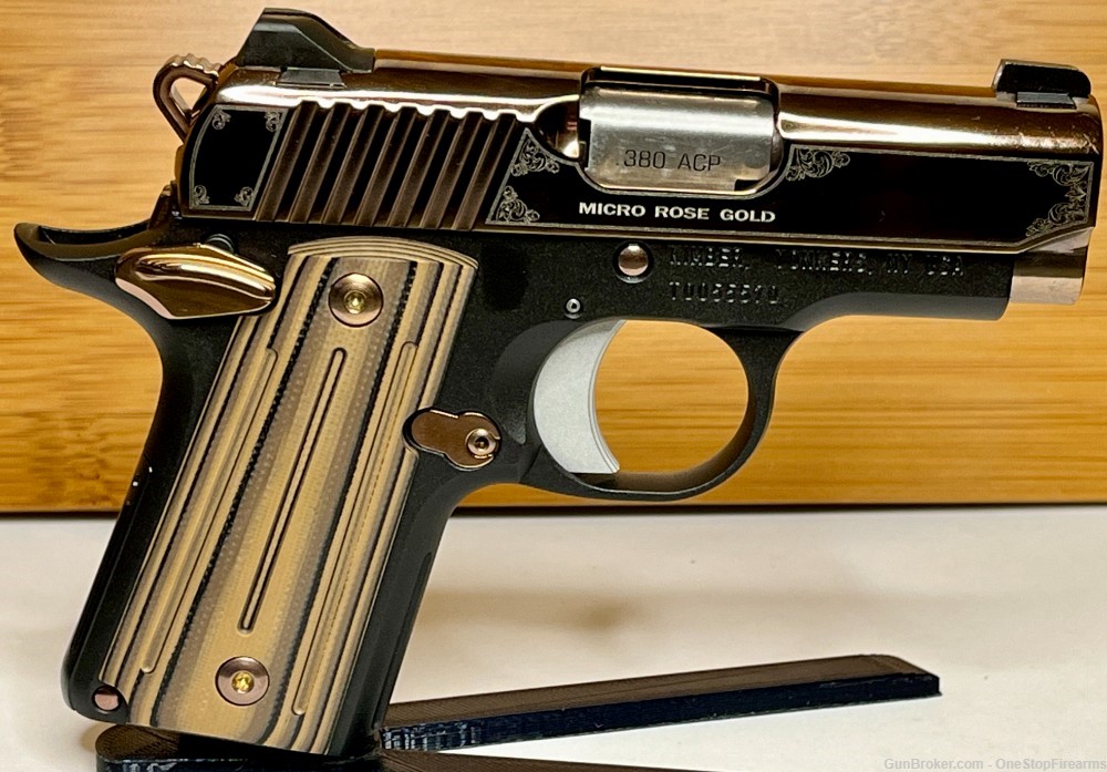 Kimber Micro Rose Gold Pistol 380ACP 7RD 3300173-img-1