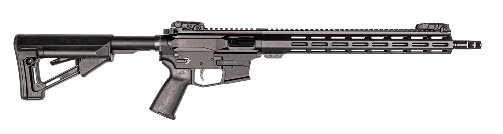 ArmaLite M-15 PDW 9mm 33+1 16 STR Adj Stock Alum Rec MBUS Sights Muzzle Bra-img-0