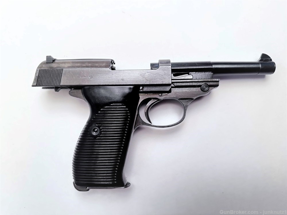 Walther / Mauser P.38 byf-44 Very Rare SS / Police Eagle F Proof Dual Tone-img-10