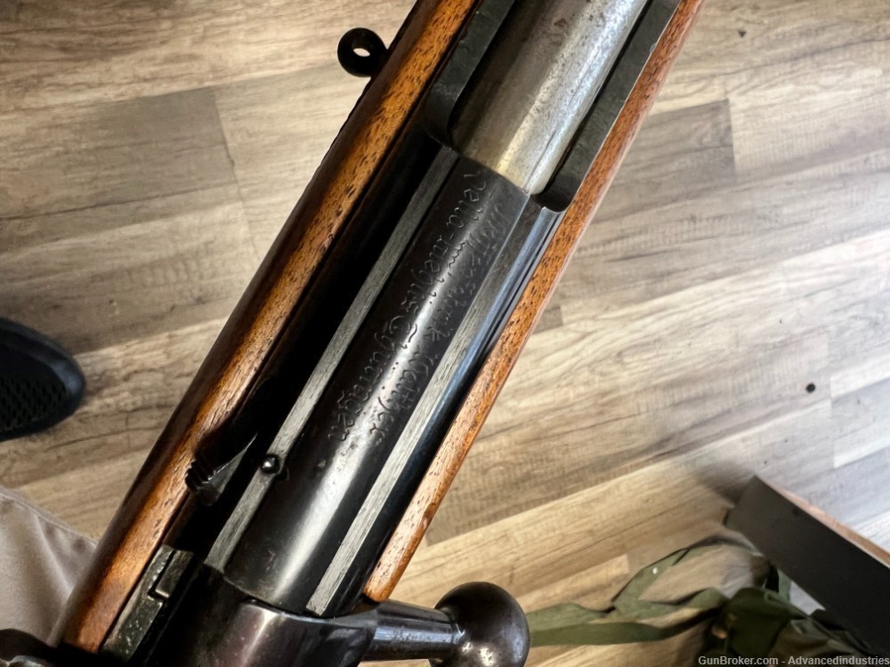 WALTHER Sportmodell Meisterbüchse Olympia 22LR SINGLE SHOT RIFLE VINTAGE -img-3