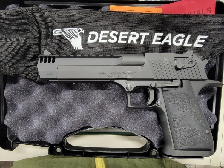 Magnum Research Desert Eagle .357 Mag 6" BBL. Integral Muzzle Brake  -img-1
