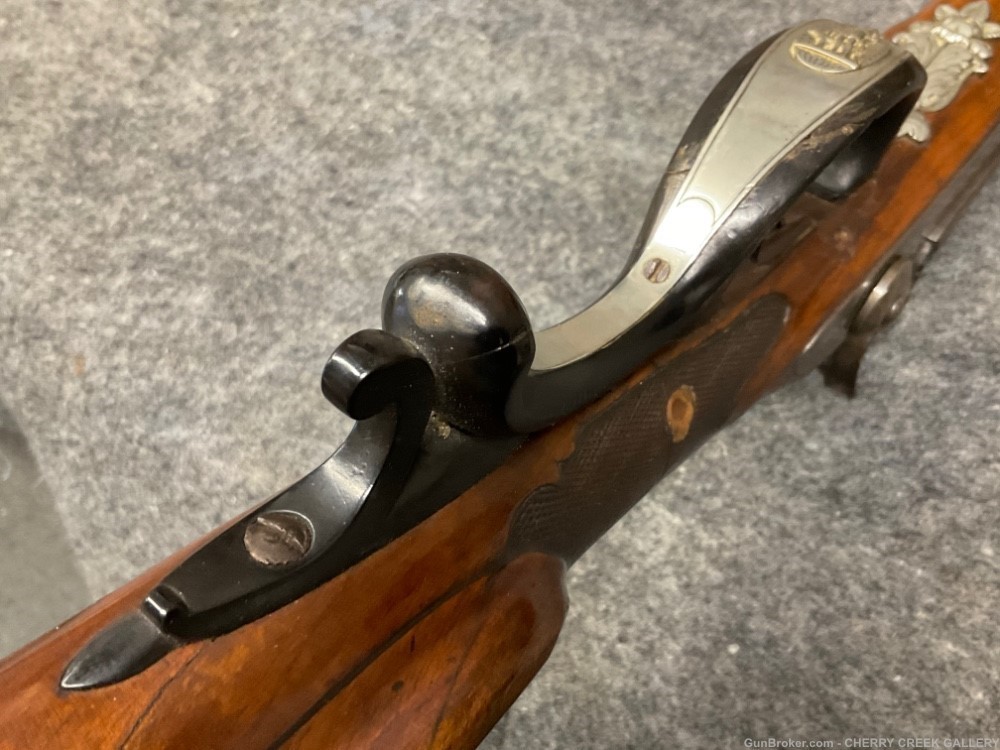 Antique Nothnagel SUHL German combination cape gun sxs rifle shotgun -img-20