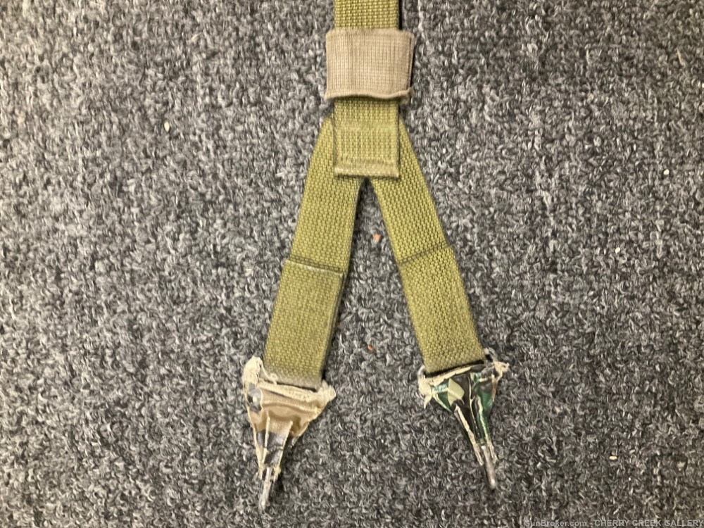 Raleigh Lions clinic f/t blind military suspenders surplus belt US ARMY od-img-2
