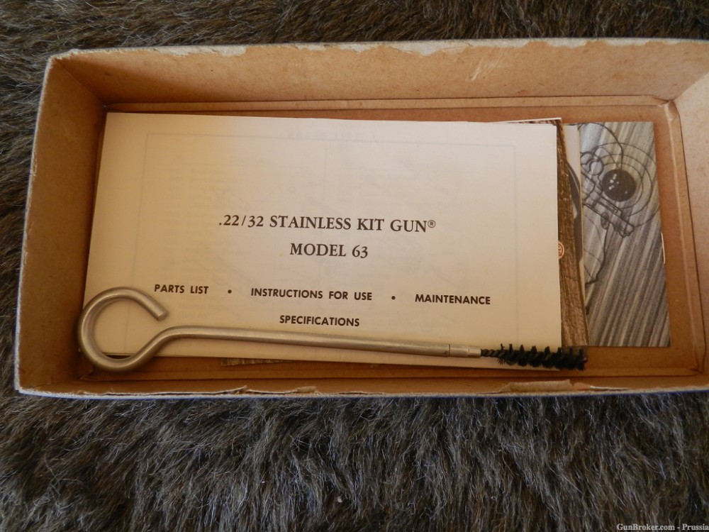 Smith & Wesson Model 63 22 Caliber 4" Stainless NIB-img-10