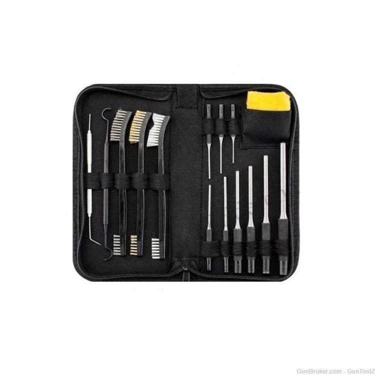 GunToolZ 15 Piece AR Roll Pin, Punch, Brush and Pick Set-Quality & LOW$$$$-img-0