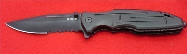 Ruko Bullshark Assist Open Folding Knife 1705JDC-D-img-0