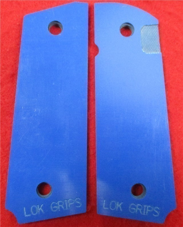 1911 SPEC OPS BLUE/BLACK G10 GRIPS 1910JC000S-img-1