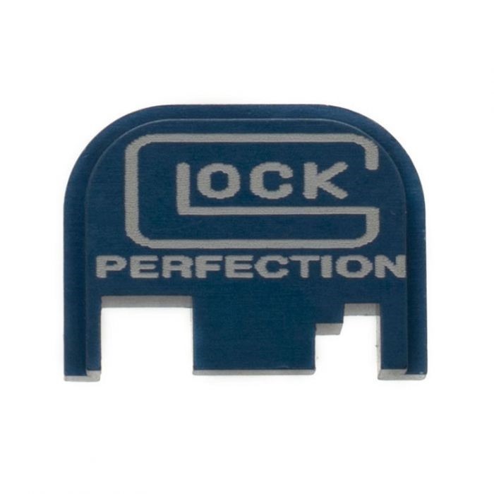 Glock Rear Slide Plate - Glock Perfection - Blue-img-0