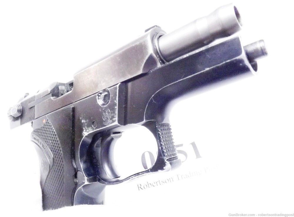 S&W 9mm 6904 Compact Auto 12 Shot 1989 Smith & Wesson 3 Safeties 1 Mag -img-3