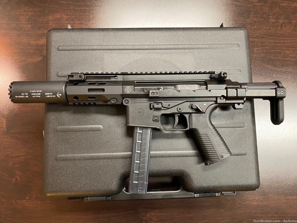 B&T SPC9 PDW SD Integrally suppressed SPC9SD SBR with telescopic Stock ...