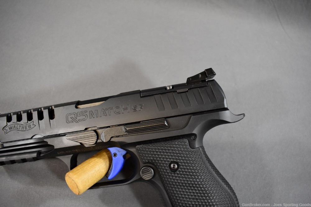 Walther Q5 Match - 9mm Semi-Automatic Pistol w/ Factory Case & 3 Mags-img-6