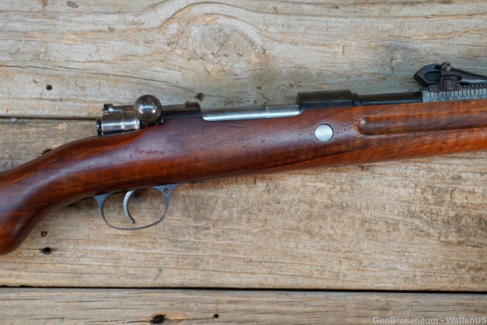 Haenel Wehrmansgewehr 1920s single shot GEW 98 Mauser target rifle NICE C&R-img-83