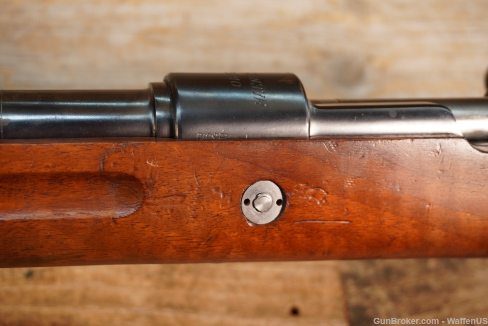 Haenel Wehrmansgewehr 1920s single shot GEW 98 Mauser target rifle NICE C&R-img-28