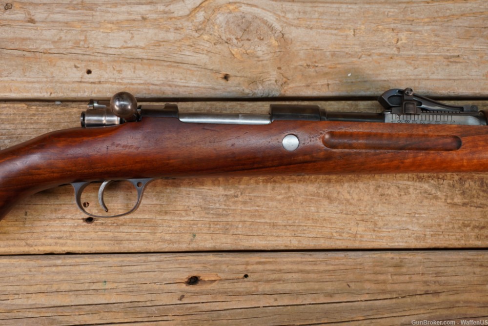Haenel Wehrmansgewehr 1920s single shot GEW 98 Mauser target rifle NICE C&R-img-0