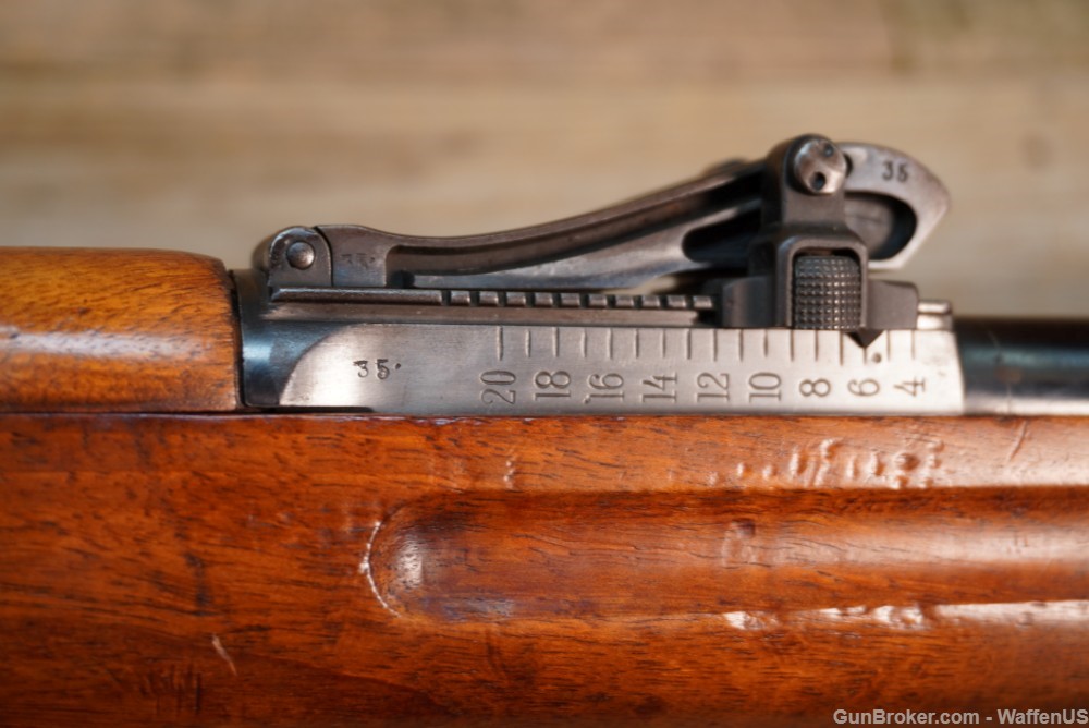 Haenel Wehrmansgewehr 1920s single shot GEW 98 Mauser target rifle NICE C&R-img-31