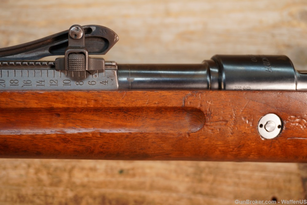 Haenel Wehrmansgewehr 1920s single shot GEW 98 Mauser target rifle NICE C&R-img-29