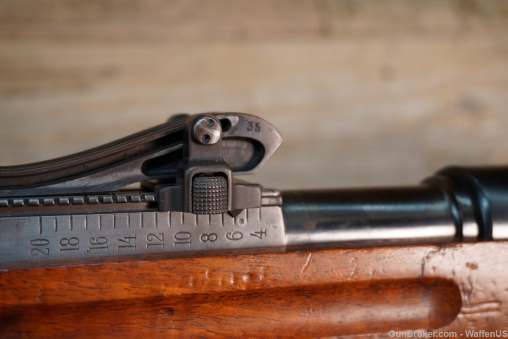Haenel Wehrmansgewehr 1920s single shot GEW 98 Mauser target rifle NICE C&R-img-30