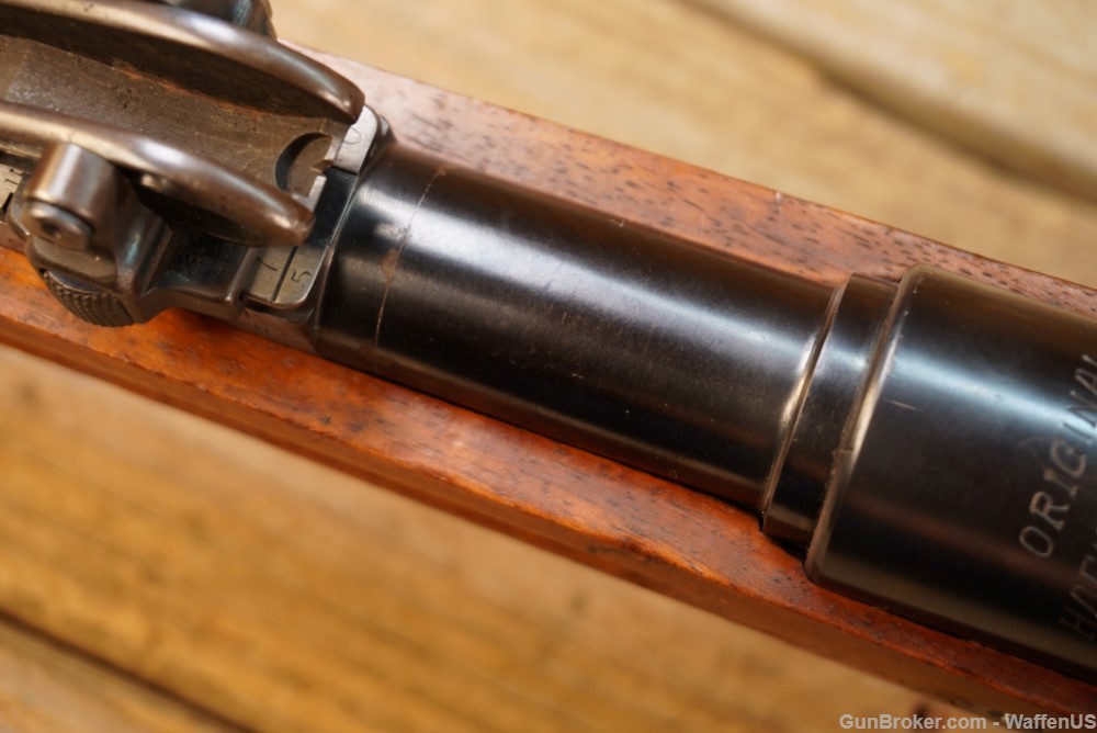 Haenel Wehrmansgewehr 1920s single shot GEW 98 Mauser target rifle NICE C&R-img-54