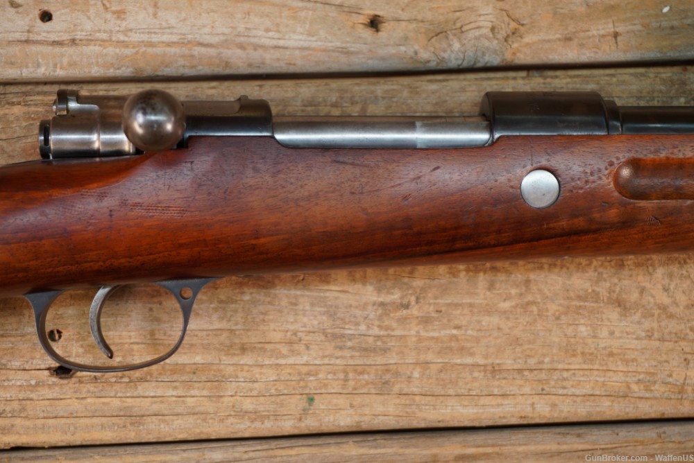 Haenel Wehrmansgewehr 1920s single shot GEW 98 Mauser target rifle NICE C&R-img-9