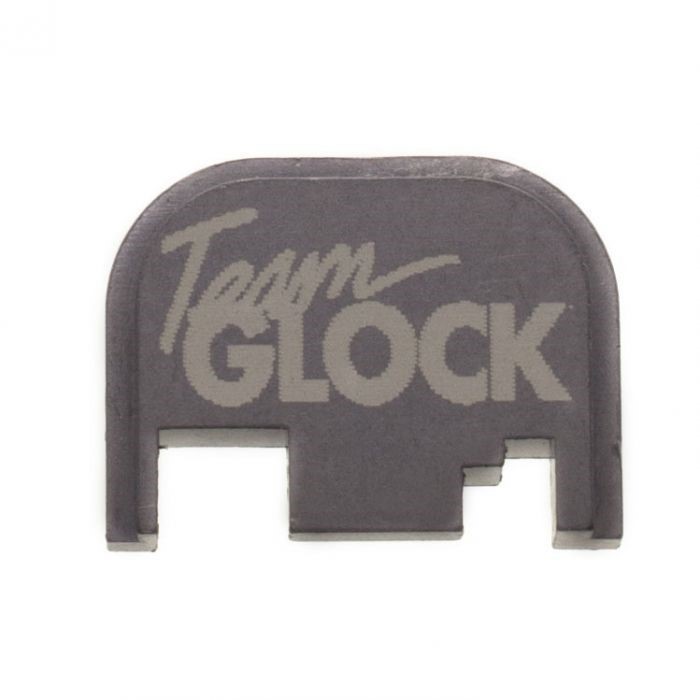 Glock Rear Slide Plate - Team Glock - Gray-img-0