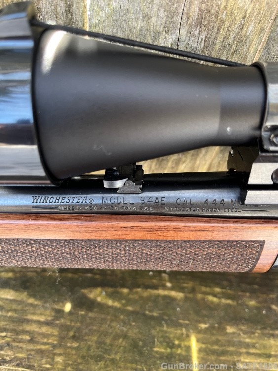 Winchester 94 AE Big Bore 444 Marlin Minty! Simmons 3x9x40 Checkered -img-20