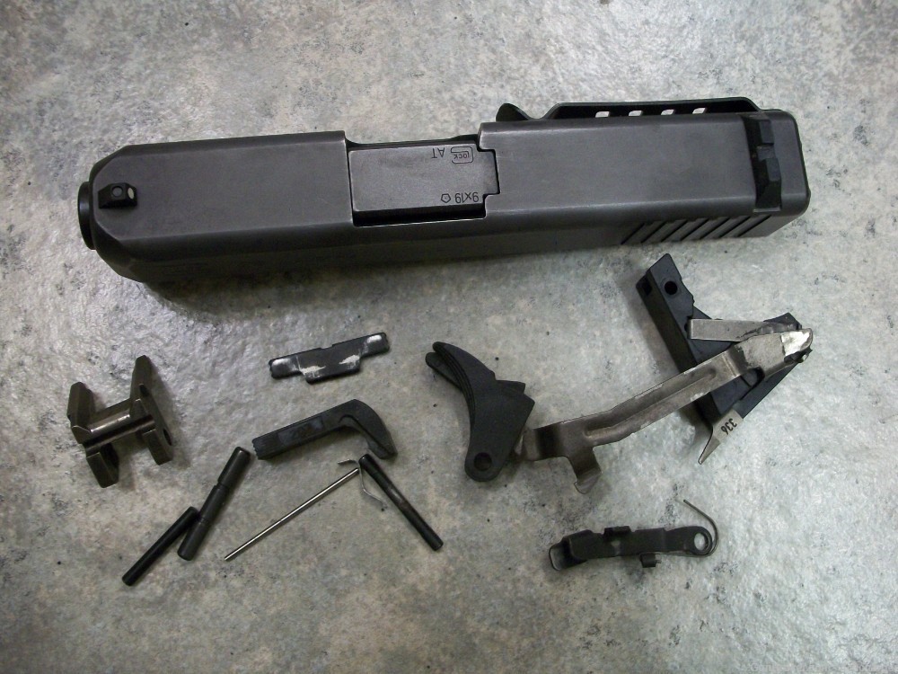 GLOCK 26 PARTS KIT 9mm slide barrel trigger factory upper pistol polymer 80-img-1
