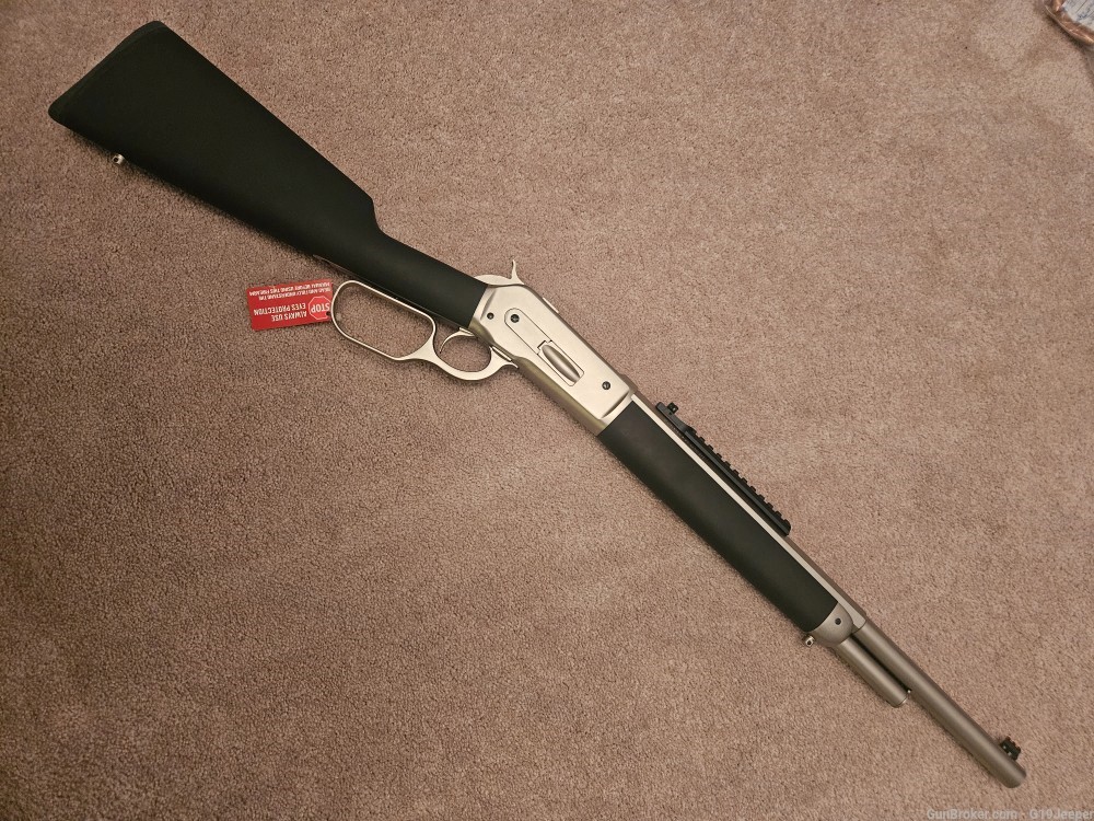 Chiappa 1886 Kodiak Alskan Stainless .45-70 with Scout Rail! UNFIRED AS NEW-img-0