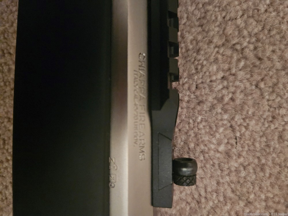 Chiappa 1886 Kodiak Alskan Stainless .45-70 with Scout Rail! UNFIRED AS NEW-img-2