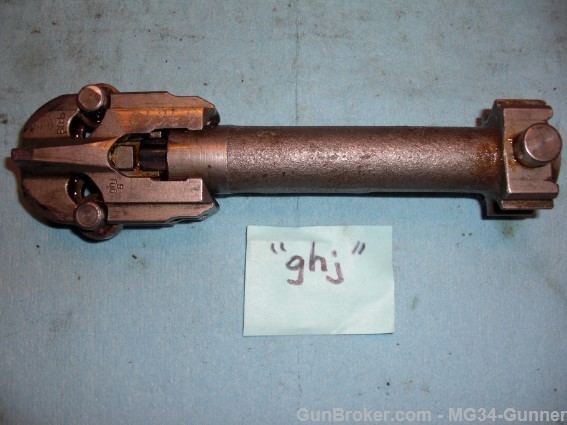 German WWII MG42 Bolt - "ghj" w/Eagles - Excellent-img-0