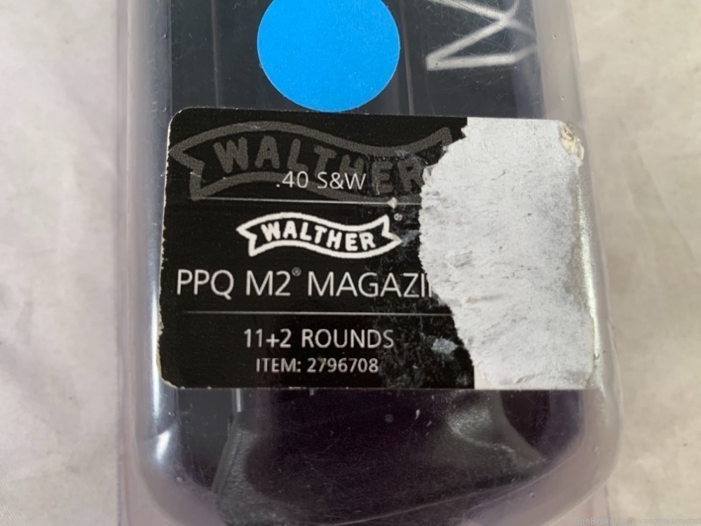 Walther PPQ M2 Magazine Factory New 13 Round 40S&W 11+2 Rds Clip OEM NEW-img-1