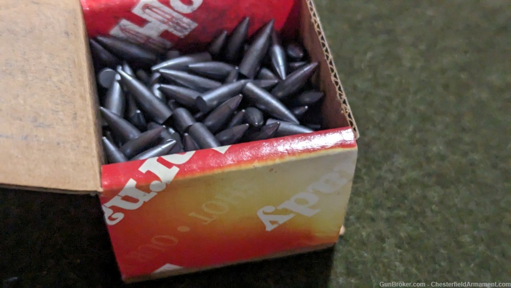 Berger / Hornady 17cal reloading bullets,  moly coated, partial boxes-img-7