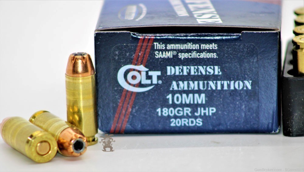 10mm Colt 10 MM 180 Grain  JHP Deadly Expansion Hollow Point  20 Box-img-3