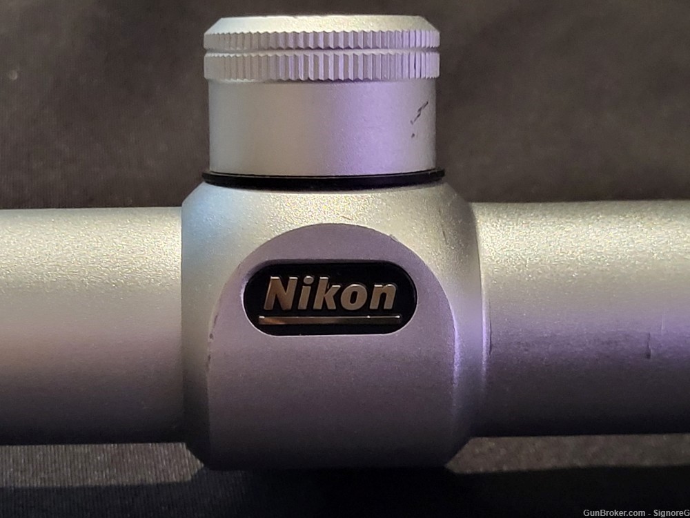 Nikon Buckmasters 4.5-14x40 SFP Scope - Stainless Silver - Used-img-5