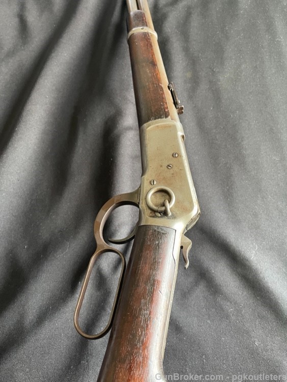 1906 - Winchester Model 1892 Lever Action Saddle-Ring Carbine .44 W.C.F.-img-6