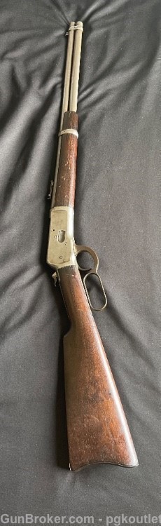 1906 - Winchester Model 1892 Lever Action Saddle-Ring Carbine .44 W.C.F.-img-0