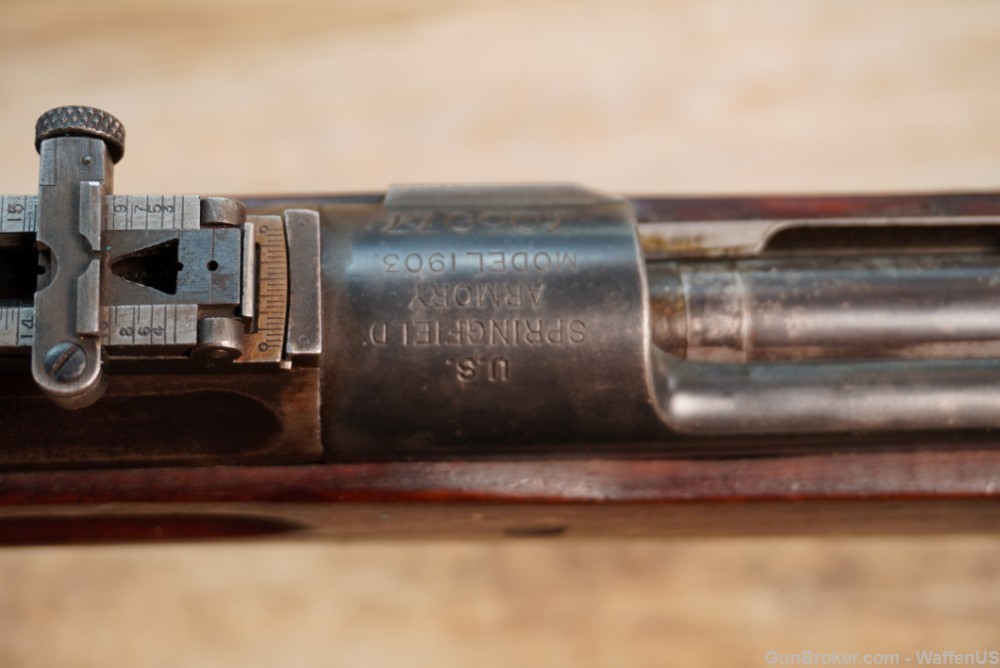Springfield 1903 WW1 mfg 1917 "NON REBUILD" original C&R M1903 bringback 03-img-68