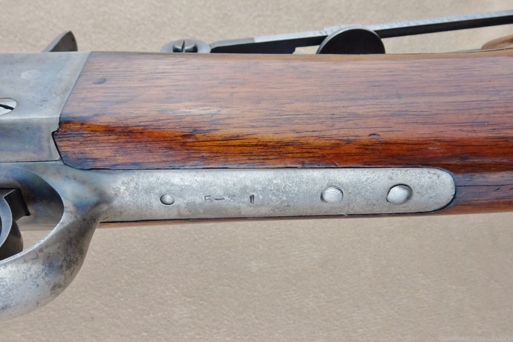 Remington No.5 Rolling Block Target Rifle in RARE .30-40 Krag, 28" Barrel-img-14