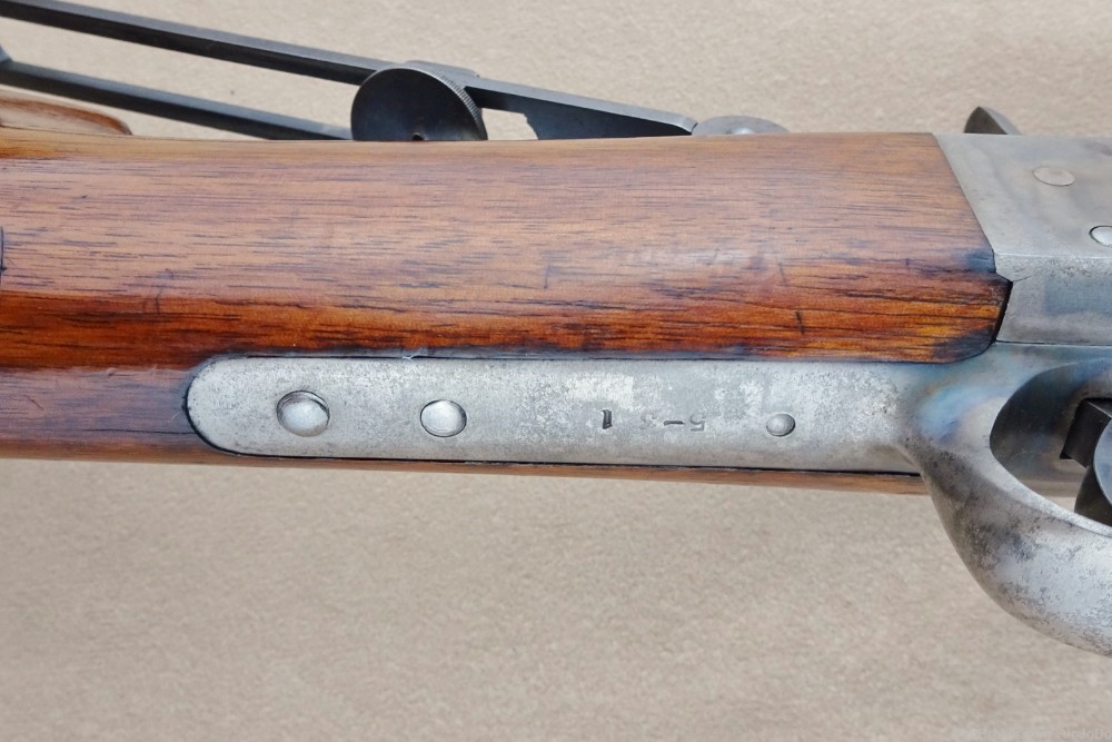 Remington No.5 Rolling Block Target Rifle in RARE .30-40 Krag, 28" Barrel-img-15
