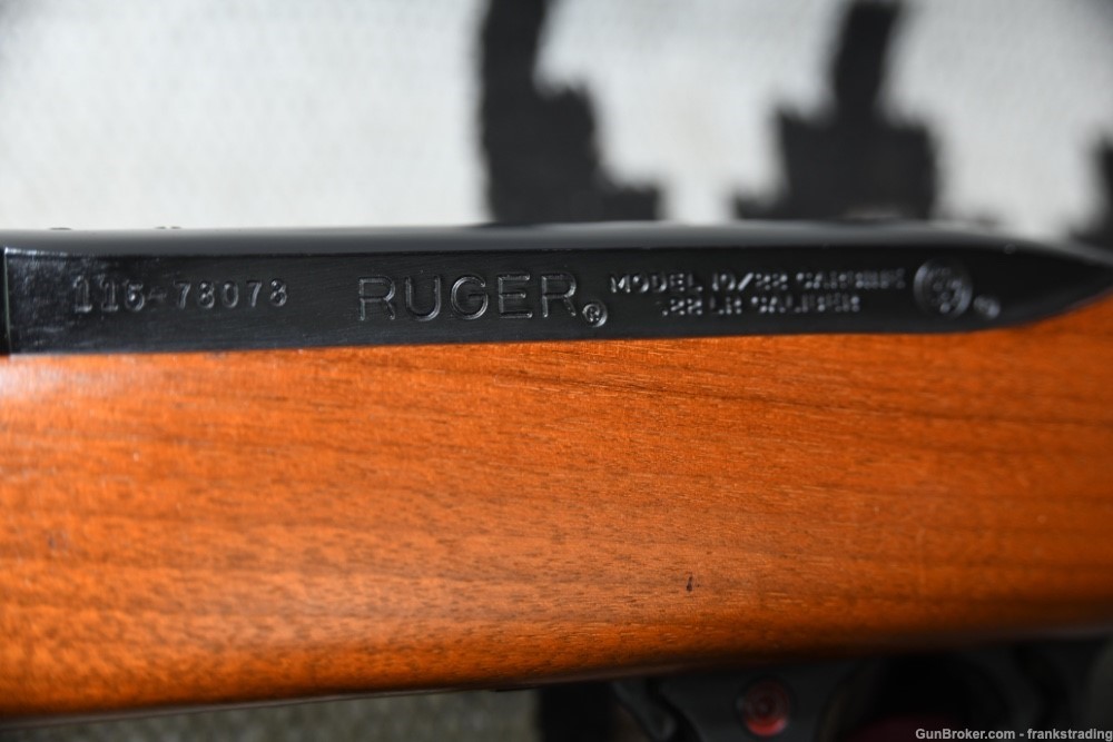Ruger 10/22 pre warning 200th year 22 rifle as NEW from 1976-img-11