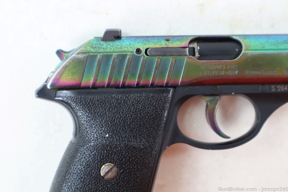 Rare Sig Sauer p232 Rainbow 9mm Kurz .380 ACP Pistol SA/DA W/ 3.6" Barrel -img-9