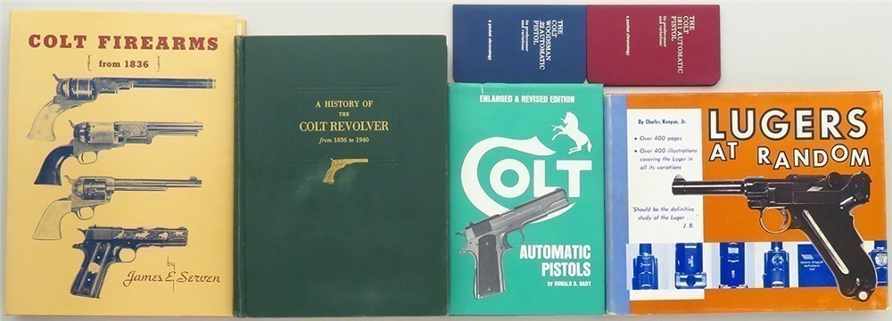 Colt and Luger books, Body, Haven & Belden, James & Serven-img-0