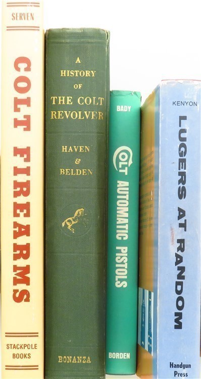 Colt and Luger books, Body, Haven & Belden, James & Serven-img-1