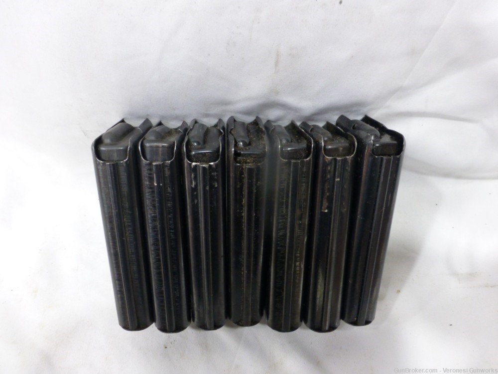 Lot of 7 M1 Carbine Magazines 15 rd IS UQ SI MN KSG SW Stamps EXCELLENT-img-2