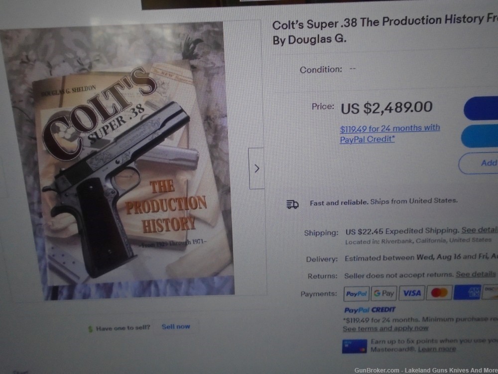 Holiday Sale! Colt’s Super .38 The Production History Book From 1929-1971!-img-19