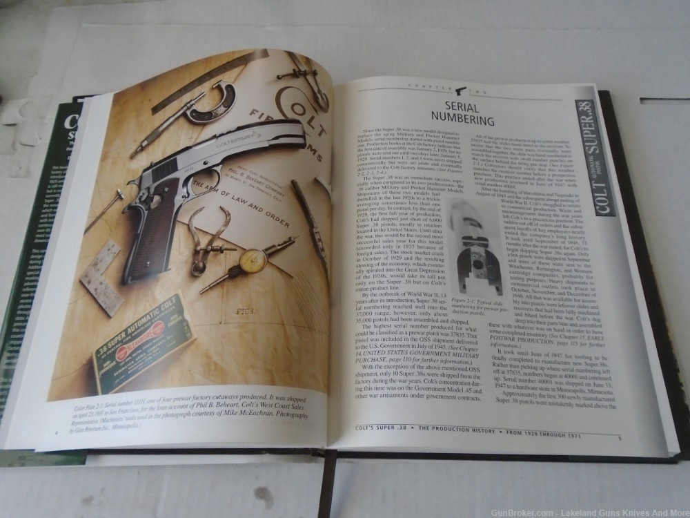Holiday Sale! Colt’s Super .38 The Production History Book From 1929-1971!-img-9