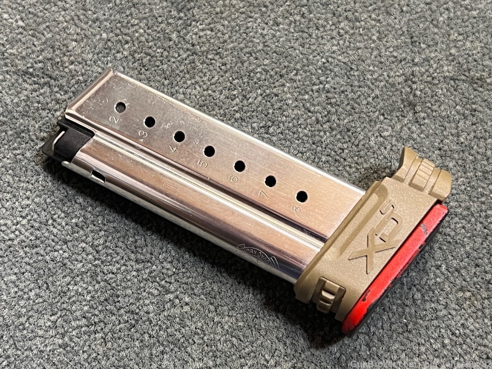 XDS Springfield Armory 9mm 8rd FDE Magazine-img-0