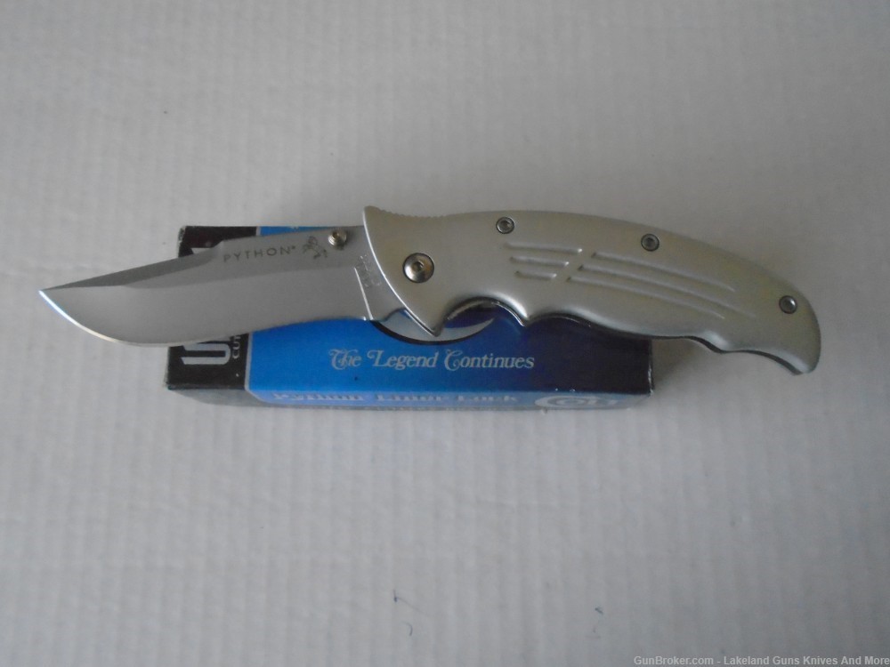 NIB CT25-CLP Colt Python Linear Lock Knife Collectible Ken Onion Design!-img-4