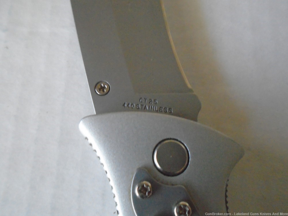 NIB CT25-CLP Colt Python Linear Lock Knife Collectible Ken Onion Design!-img-12