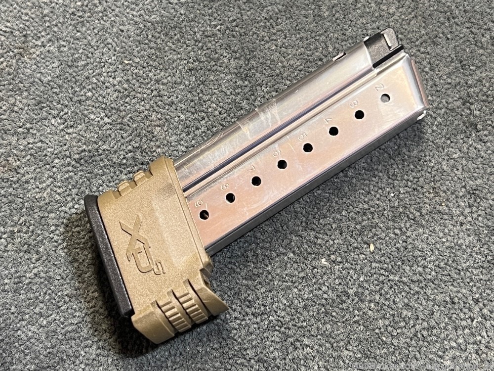 XDS Springfield Armory 9mm 9rd FDE Magazine-img-0
