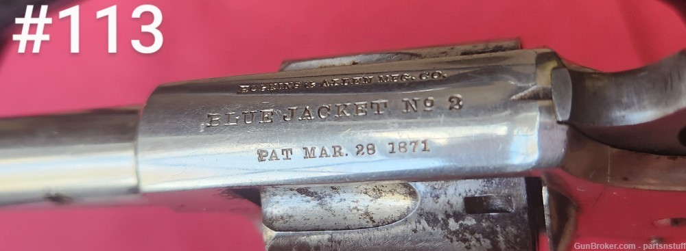 Hopkins & Allen Model "Blue Jacket No.2" Pocket Revolver. .32 Rimfire. -img-10